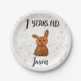 Prato De Papel My Monthly Hapiness magic rabbit