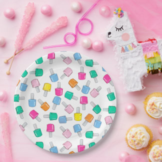 Prato De Papel Nail Spa Party Manicure Beauthday