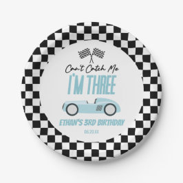 Prato De Papel Não consigo me pegar na festa do aniversário de 3 