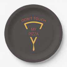 Não Toque na minha Pizza Personalizada Pizzaria