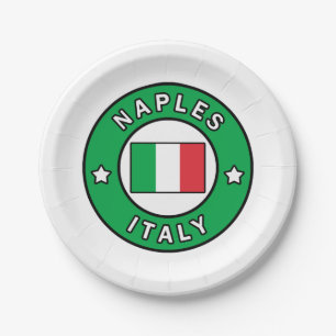 Prato De Papel Nápoles Italia