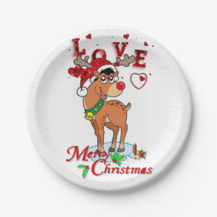 Prato De Papel Natal