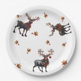 Prato De Papel Natal