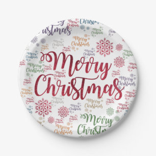 Prato De Papel Natal