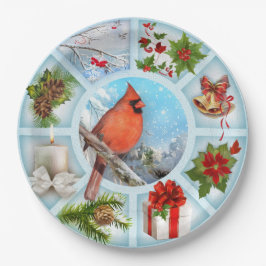 Prato De Papel Natal