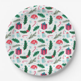 Prato De Papel Natal