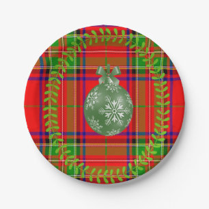 Prato De Papel Natal