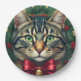 Prato De Papel Natal Cat 2024