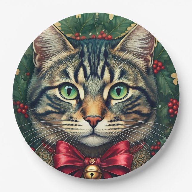 Prato De Papel Natal Cat 2024 (Frente)