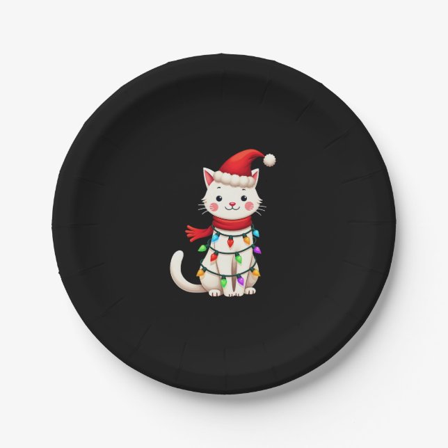 Prato De Papel Natal da árvore de Natal (2) (Frente)