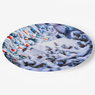 Prato De Papel Natal Idyll apelativo