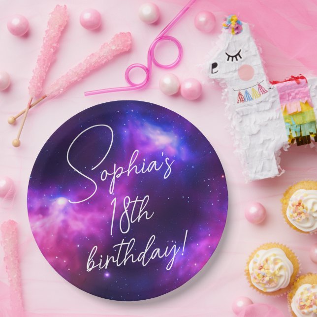 Prato De Papel Nebula (Festa)