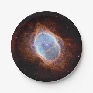 Prato De Papel Nebula do Anel Sul do Telescópio JWST James Webb