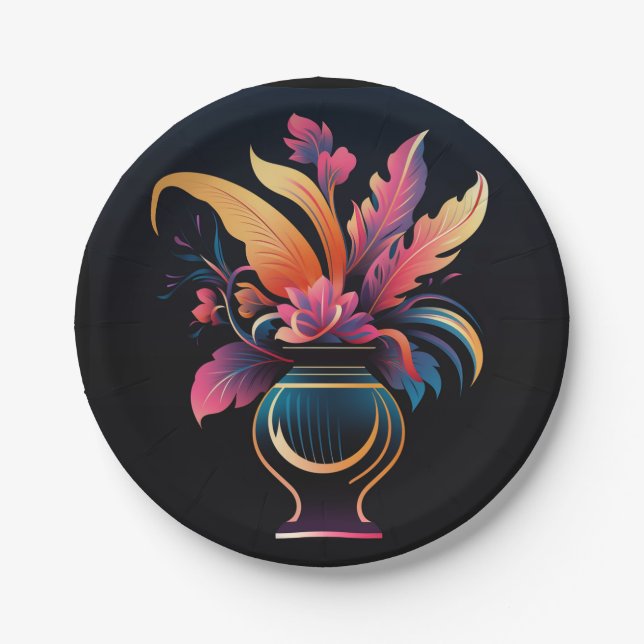 PRATO DE PAPEL NEO VASE 1 (Frente)