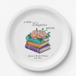 Prato De Papel New Chapter Begins Floral Bridal Shower