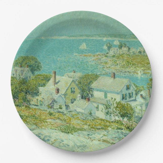 Prato De Papel New England Headlands (Arte da Paisagem Costeira) (Frente)