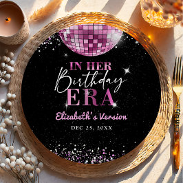 Prato De Papel No Meu Aniversário Era O Disco