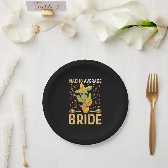 Prato De Papel Noiva Nacho Média Cinco De Mayo Casamento Mexicano (Casamento)