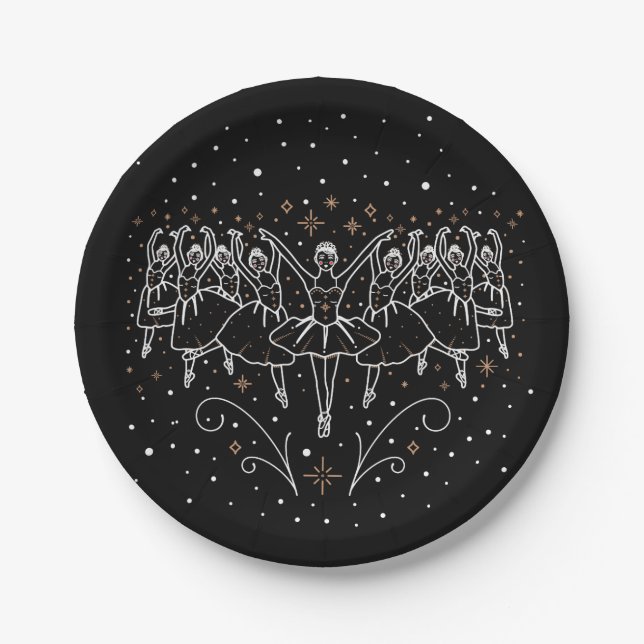 Prato De Papel Nono Dia de Natal - Placas de Papel de 7" (Frente)