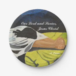 Prato De Papel Nosso Senhor e Salvador, Cristos de Jesus