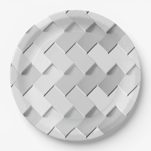 Prato De Papel Nova criação de padrões 5 (Frente)