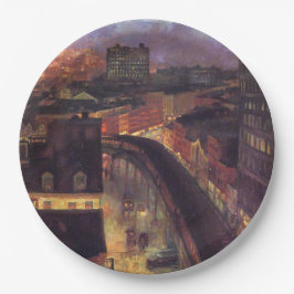 Prato De Papel Nova Iorque de Greenwich Village (NYC)