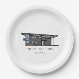 Prato De Papel Novo Partido Moderno para o Aquecimento Doméstico