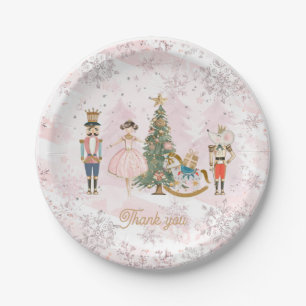 Prato De Papel Noz-Cracker Birthday Sugar Plum
