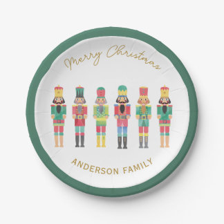 PRATO DE PAPEL NUTCRACKER CHRISTMAS GIFT STICKER