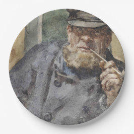 Prato De Papel O Cão do Mar Antigo (por Henry Scott Tuke)