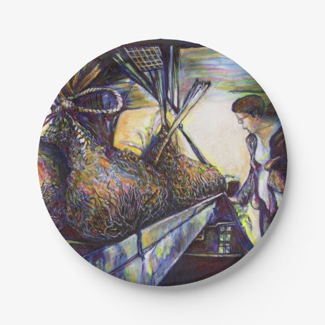 Prato De Papel O destino da vida ferida (Frente)