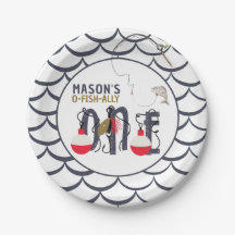 O-Fish-ally Uma Festa de aniversário de pesca