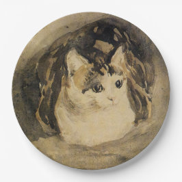 Prato De Papel O Gato (de Gwen John)