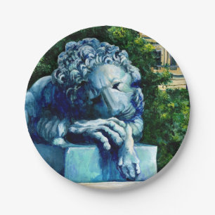 Prato De Papel O gato que comeu o canário