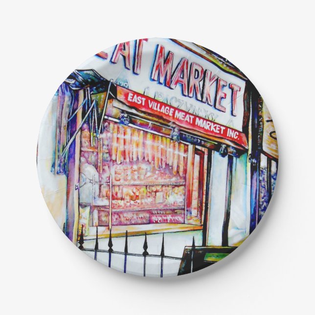 Prato De Papel O Jardim da Sabedoria da Aldeia Oriental (Frente)