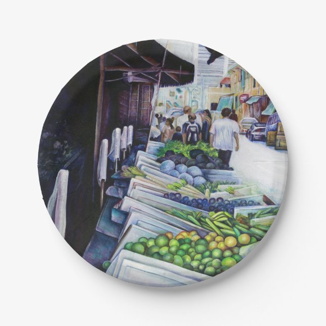 Prato De Papel O Lado Mais Leve da Rua Lavanda, Singapura (Frente)