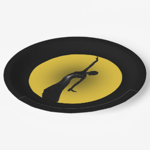 Prato De Papel O Luar Me Lembra 1