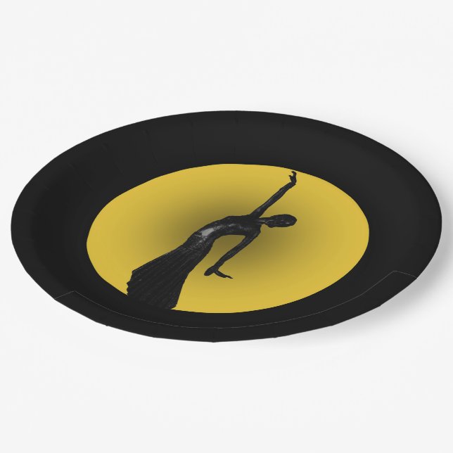 Prato De Papel O Luar Me Lembra 1 (Inclinado)