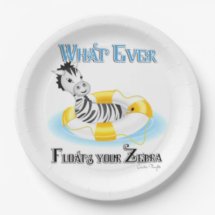 Prato De Papel O que flutuar no seu zebra 4