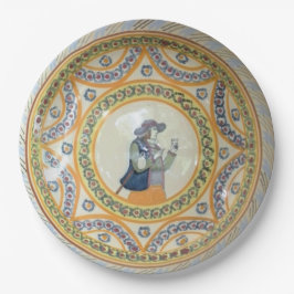 Prato De Papel O Quimper nove avança a placa de papel - verão