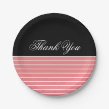 Obrigado Black Pink White Stripes