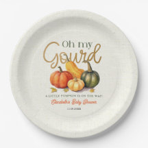 Oh Meu Chá de fraldas De Abóbora