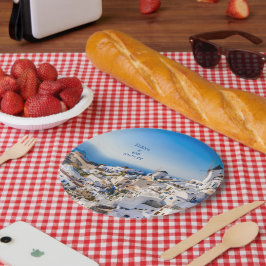 Prato De Papel Oia Santorini