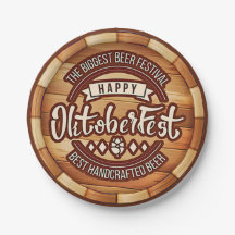 Oktoberfest Festival Brown Wooden Beer Barrel