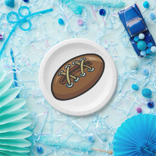 Prato De Papel Old Rugby Ball