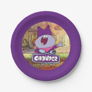 Prato De Papel Onda Chowder