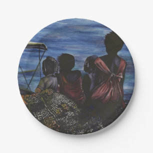 Prato De Papel Onde está o Pai? Ilha Harbor