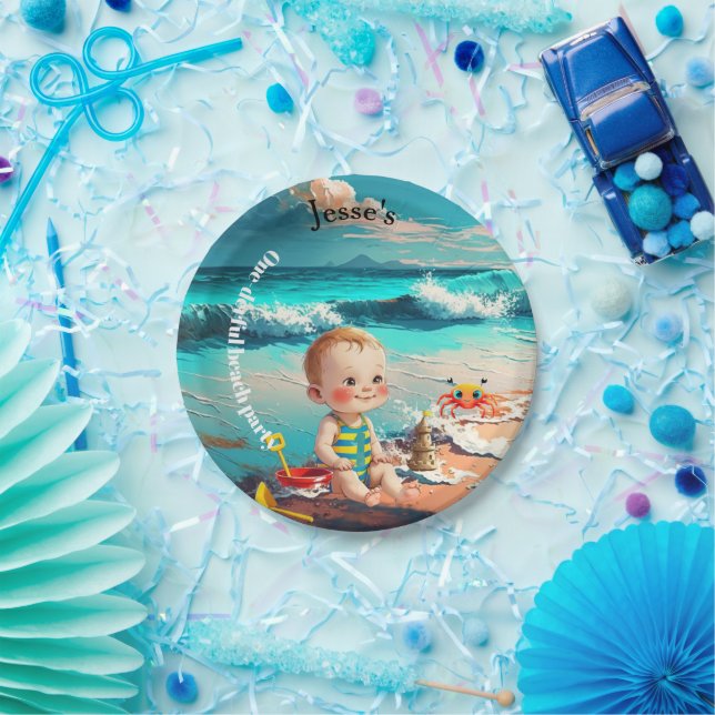 Prato De Papel One-derful, first birthday (Festa)