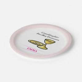 Prato De Papel Órgão comunal e neta de sangue