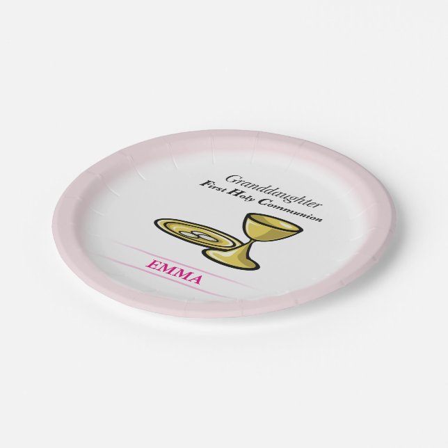 Prato De Papel Órgão comunal e neta de sangue (Inclinado)